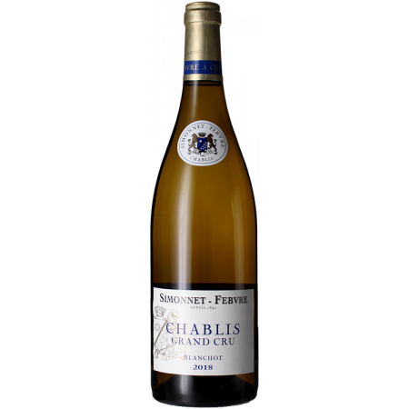 CHABLIS GRAND CRU BLANCHOTS 2018 - DOMAINE SIMONNET-FEBVRE