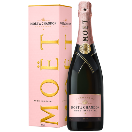 CHAMPAGNE MOËT & CHANDON - BRUT IMPÉRIAL ROSE - EN ETUI