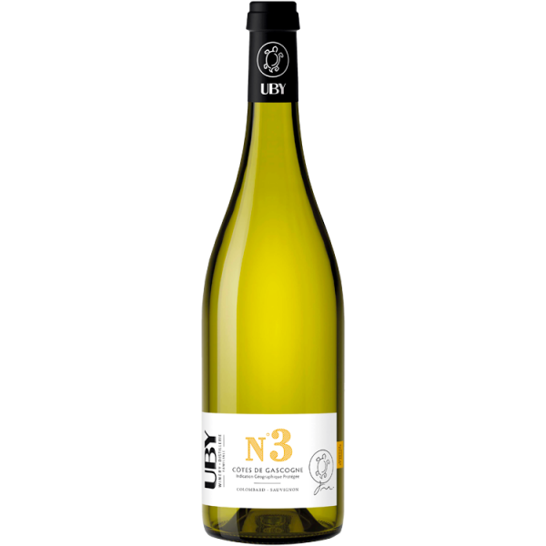 COLOMBARD-SAUVIGNON BLANC N°3 2022 - DOMAINE UBY