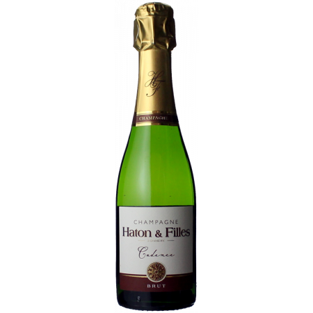 DEMI-BOUTEILLE - CHAMPAGNE HATON ET FILLES - CADENCE BRUT