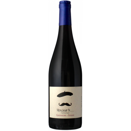 MONSIEUR N ROUGE - GRENACHE, SYRAH - MAISON FRANÇOIS-XAVIER NICOLAS